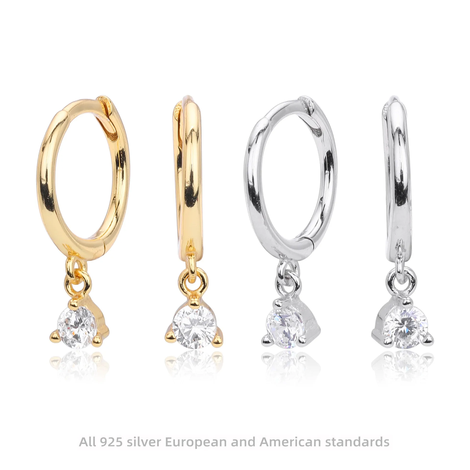 925 Sterling Silver Minimalist Stud Earrings Elegant Everyday Hoops for Women Hypoallergenic Dainty Jewelry Gift 
925 Sterling Silver Minimalist Stud Earrings Elegant Everyday Hoops for Women Hypoallergenic Dainty Jewelry Gift