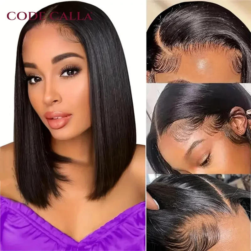 Glueless Wigs 6x4 Short Bob Wigs Bone Straight Lace Front Human Hair Wigs for Women Brazilian Transparent HD Lace Frontal Wigs
Glueless Wigs 6x4 Short Bob Wigs Bone Straight Lace Front Human Hair Wigs for Women Brazilian Transparent HD Lace Frontal Wigs