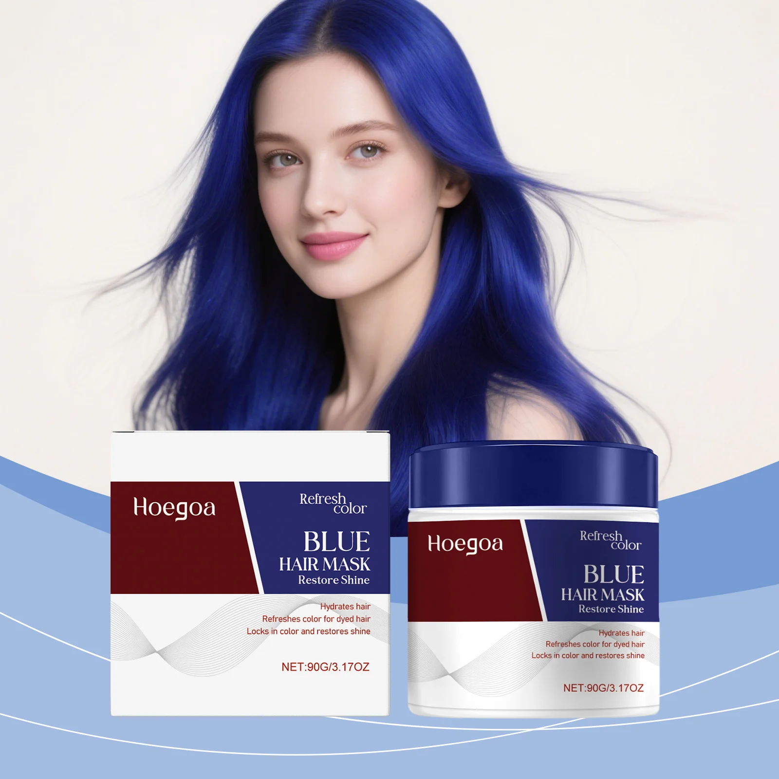 Hoegoa Color Depositing Hair Mask Deep Hydration Enhance Shine Tones Repair Roughness Moisturizing Color Boosting Conditioner
Hoegoa Color Depositing Hair Mask Deep Hydration Enhance Shine Tones Repair Roughness Moisturizing Color Boosting Conditioner
