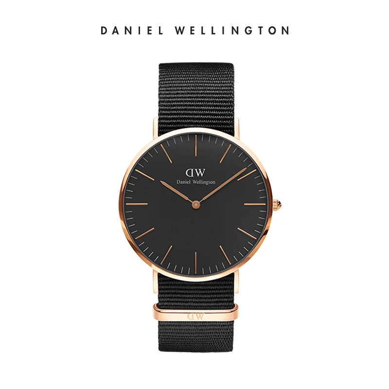 Daniel Wellington Classic 40 Cornwall Minimalist Quartz Men Women Watch Rose Gold Silver Case Black Dial NATO Strap Luxury Clock
Daniel Wellington Classic 40 Cornwall Minimalist Quartz Men Women Watch Rose Gold Silver Case Black Dial NATO Strap Luxury Clock