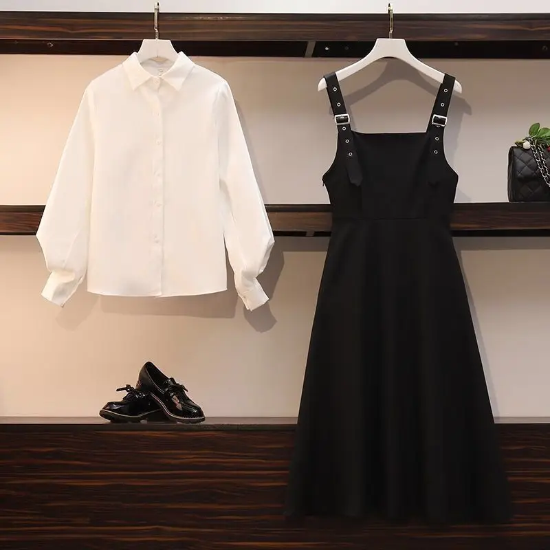 Maxi 2 Dress For Girl Korean Casual Style Teenager Girls Spring Autumn Shirt +Suspender Skirt 2pcs Girls School Clothing Set XXL
Maxi 2 Dress For Girl Korean Casual Style Teenager Girls Spring Autumn Shirt +Suspender Skirt 2pcs Girls School Clothing Set XXL