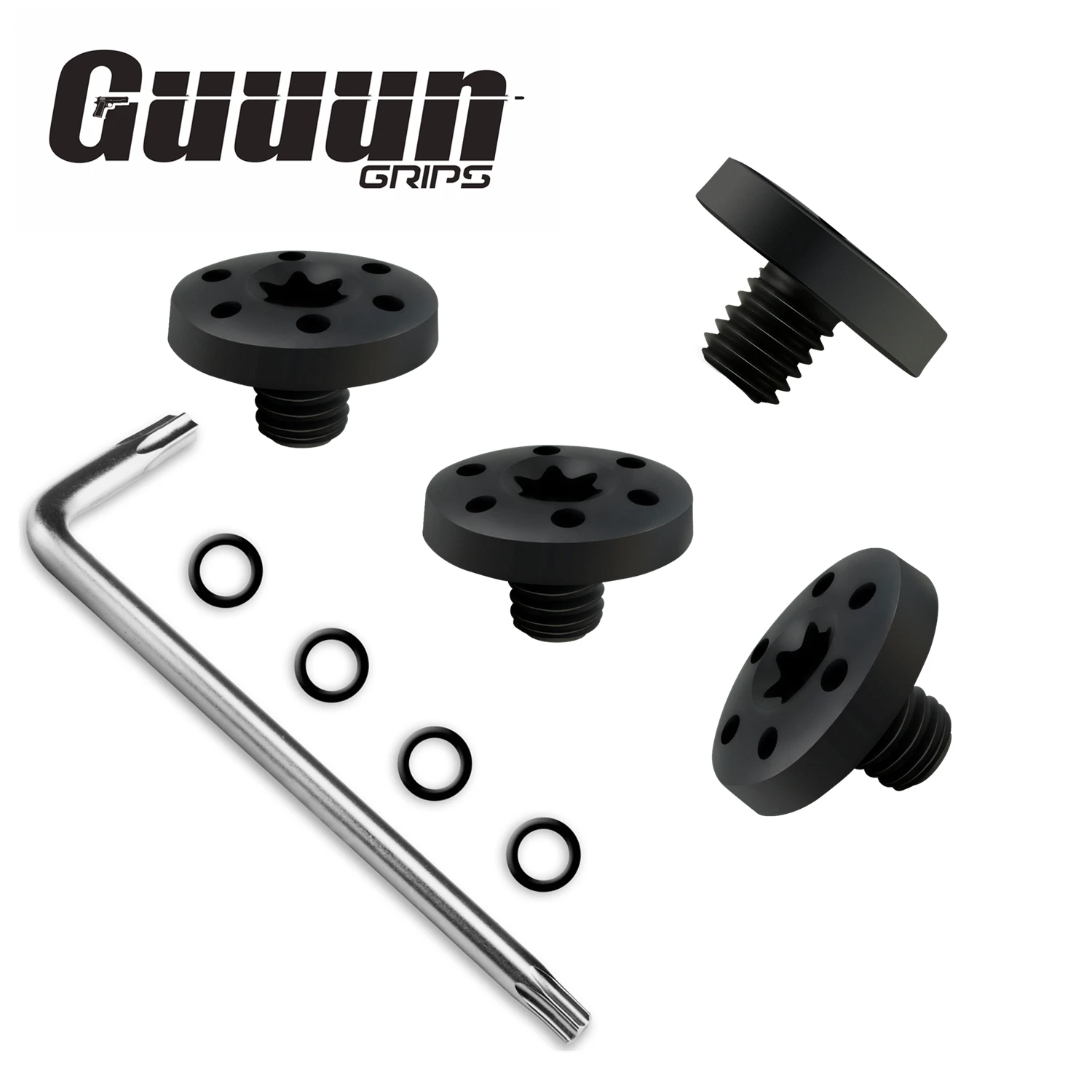 Guuun Screws for Taurus PT92 / PT99 Grips, 4 Thin Screw Thicker Black T2-Screw-S
Guuun Screws for Taurus PT92 / PT99 Grips, 4 Thin Screw Thicker Black T2-Screw-S