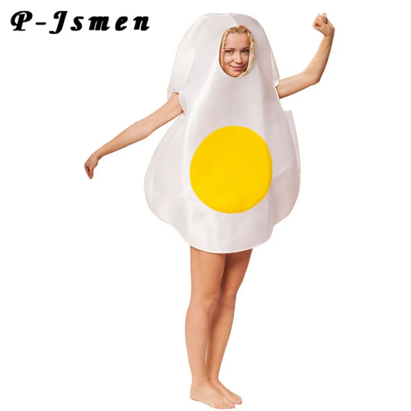 P-Jsmen Unisex Poached Eggs Suit Costume Party Fancy Dress Up Cosplay Hot Dog Food Halloween Costumes for Adult
P-Jsmen Unisex Poached Eggs Suit Costume Party Fancy Dress Up Cosplay Hot Dog Food Halloween Costumes for Adult