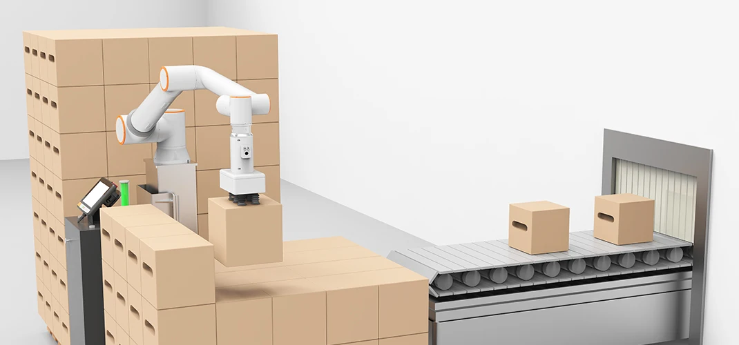 High Quality FR5 6Axis Collaborative Robot for Automated Production Lines: Suitable for Handling, Palletizing, Loading/Unloading
High Quality FR5 6Axis Collaborative Robot for Automated Production Lines: Suitable for Handling, Palletizing, Loading/Unloading