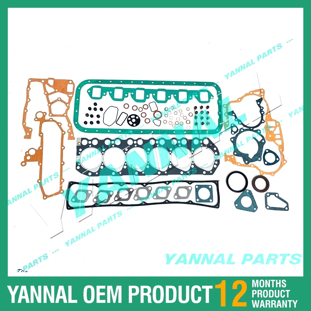 Комплект полных прокладок двигателя TD42 для Nissan Patrol GQ Y60 4.2L 4.2 1988-1997 10101-VB285 51028400 10101VB285
Комплект полных прокладок двигателя TD42 для Nissan Patrol GQ Y60 4.2L 4.2 1988-1997 10101-VB285 51028400 10101VB285