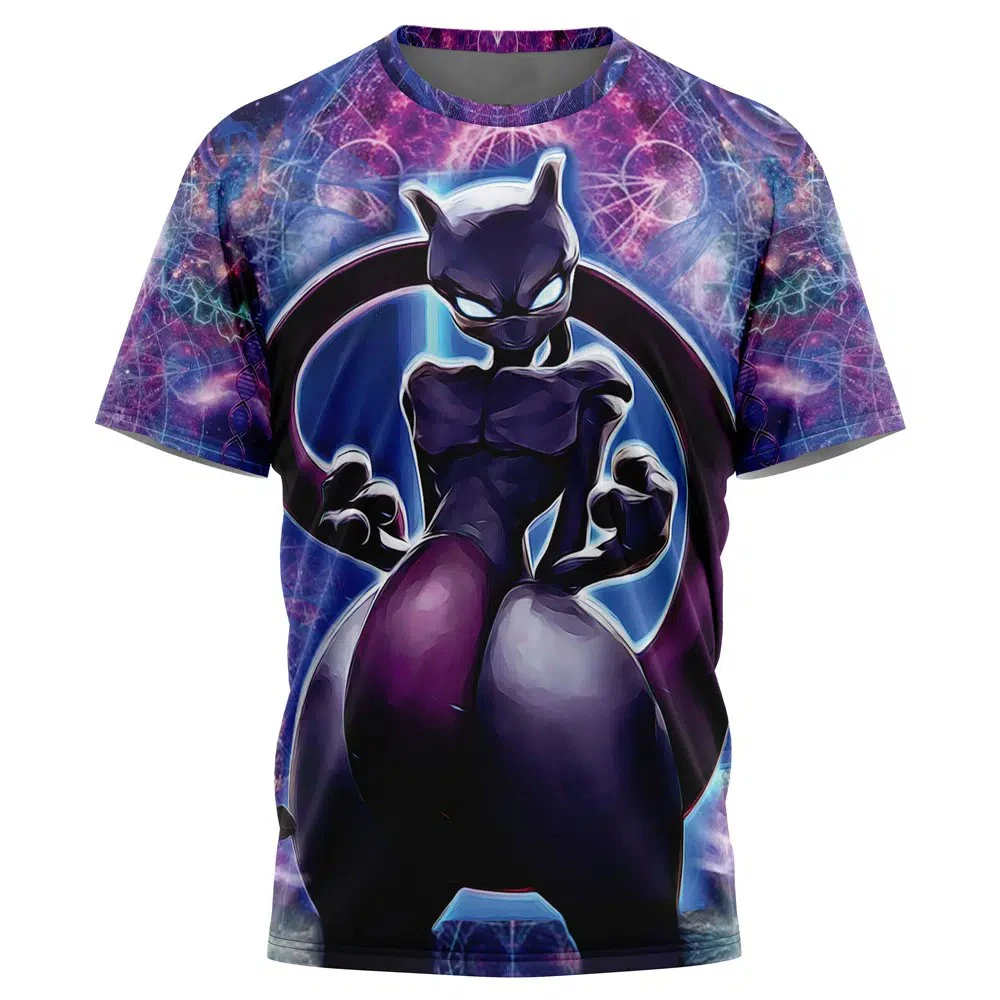 Casual Kids Tshirt Trippy Cosmic Mewtwo Pikachu Pokemon Print T-Shirts Short Sleeved High Quality Breathable Children's Clothing
Casual Kids Tshirt Trippy Cosmic Mewtwo Pikachu Pokemon Print T-Shirts Short Sleeved High Quality Breathable Children's Clothing