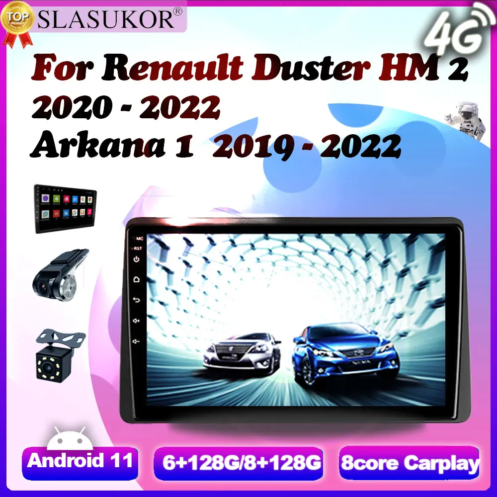 Мультимедийный плеер 10 'Android 11 для Renault Duster HM 2 2020 - 2022 Arkana 1 2019-2022, навигация 4G, автомобильное радио GPS
Мультимедийный плеер 10 'Android 11 для Renault Duster HM 2 2020 - 2022 Arkana 1 2019-2022, навигация 4G, автомобильное радио GPS