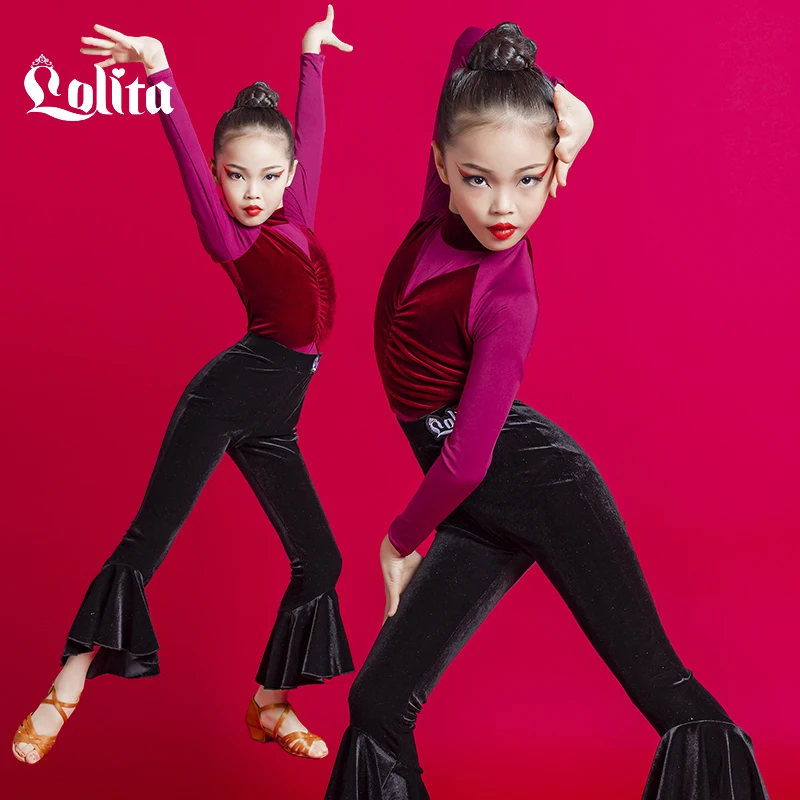 Autumn and Winter New Latin Dance Suit Long Sleeve Latin Pants Training Costume Performance Costume Girl
Autumn and Winter New Latin Dance Suit Long Sleeve Latin Pants Training Costume Performance Costume Girl