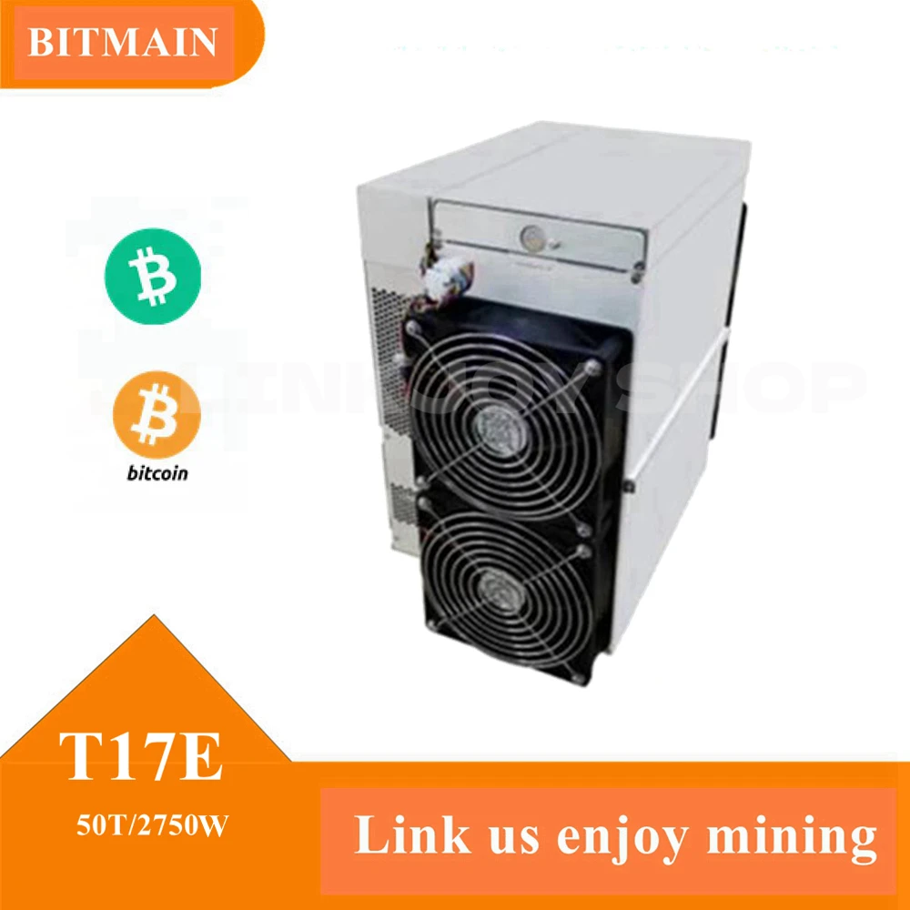 Bitmain T17e 50th/S Upgrade Heatsink Asic Machine 2750W Bitcoin Miner Better than T15 Free Electricity Mining
Bitmain T17e 50th/S Upgrade Heatsink Asic Machine 2750W Bitcoin Miner Better than T15 Free Electricity Mining