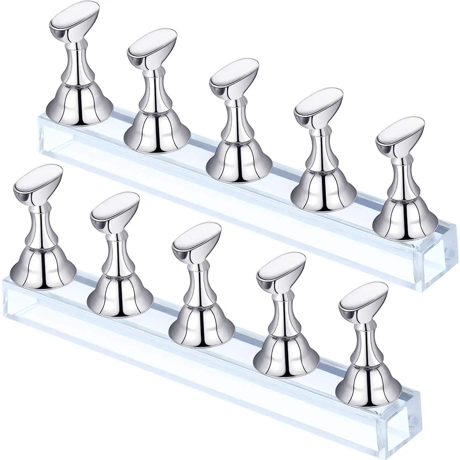 4 Sets Acrylic Nail Display Stand Nail Practice Holder Magnetic Nail Practice Stand Fingernail DIY Nail Stand Manicure Tool
4 Sets Acrylic Nail Display Stand Nail Practice Holder Magnetic Nail Practice Stand Fingernail DIY Nail Stand Manicure Tool
