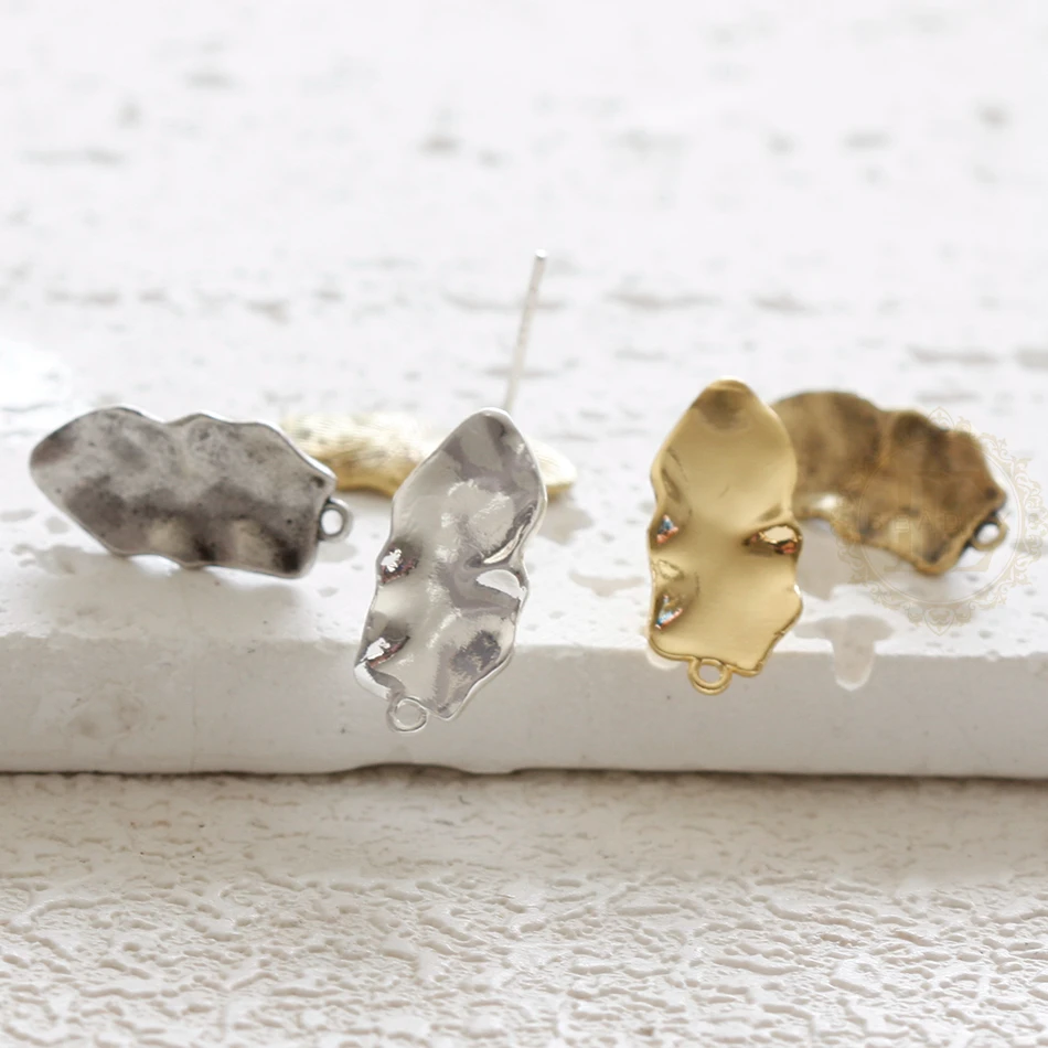 Поставка для самостоятельного изготовления — 2 шт. (одна пара), серьги из твердой латуни с булавкой из стерлингового серебра — неправильная форма 18,1x8,5 мм (4910C-A)
Поставка для самостоятельного изготовления — 2 шт. (одна пара), серьги из твердой латуни с булавкой из стерлингового серебра — неправильная форма 18,1x8,5 мм (4910C-A)