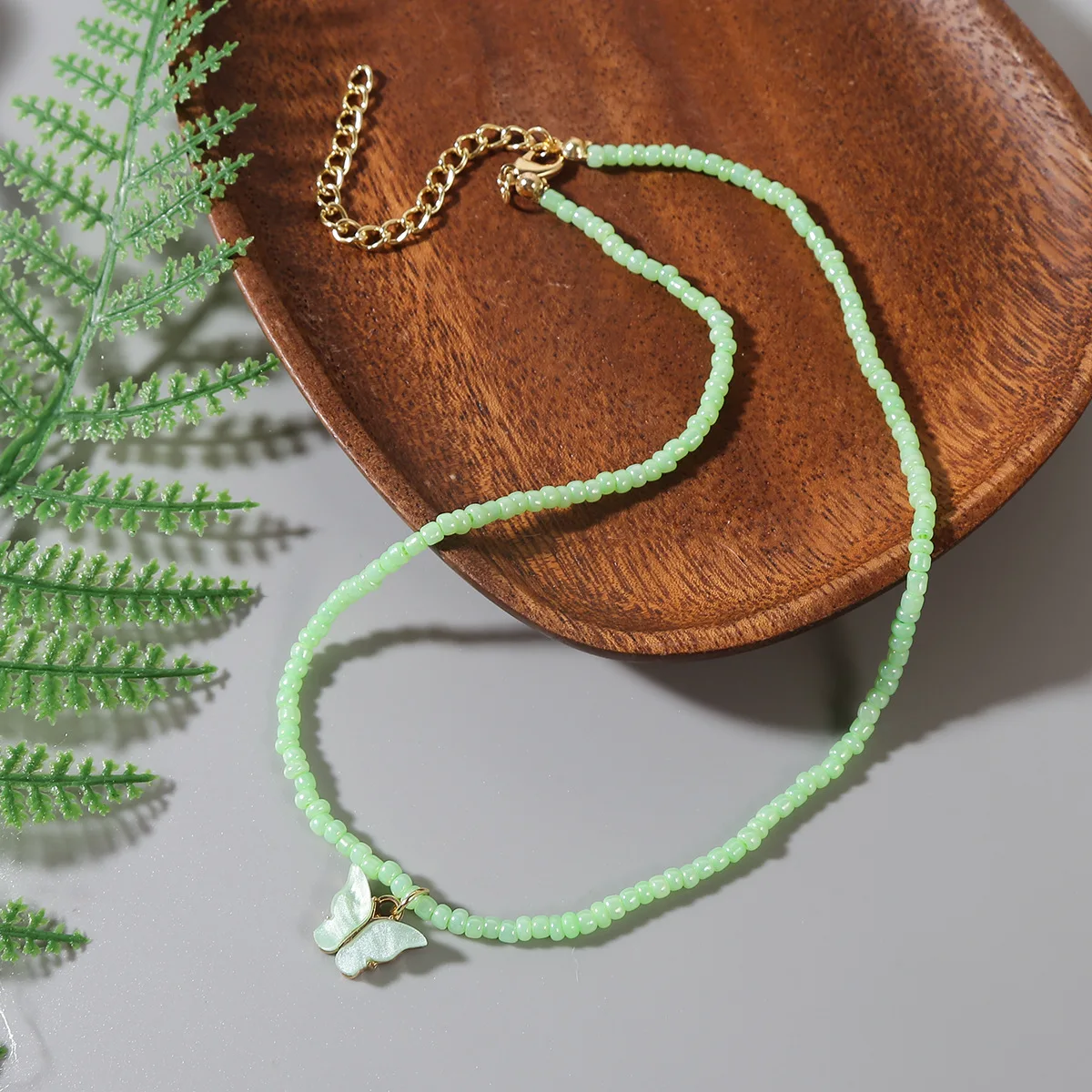 Bohemian Cute Butterfly Pendant Necklace for Women Girls Colorful Beaded Choker Necklaces 2022 Summer Fashion Jewelry Gift
Bohemian Cute Butterfly Pendant Necklace for Women Girls Colorful Beaded Choker Necklaces 2022 Summer Fashion Jewelry Gift