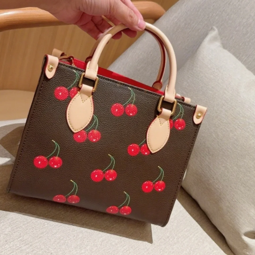 New Women's Bag Print Cherry Cowboy Classic Fashion High Quality 2025 Female Bag XUAN007-0125 
New Women's Bag Print Cherry Cowboy Classic Fashion High Quality 2025 Female Bag XUAN007-0125