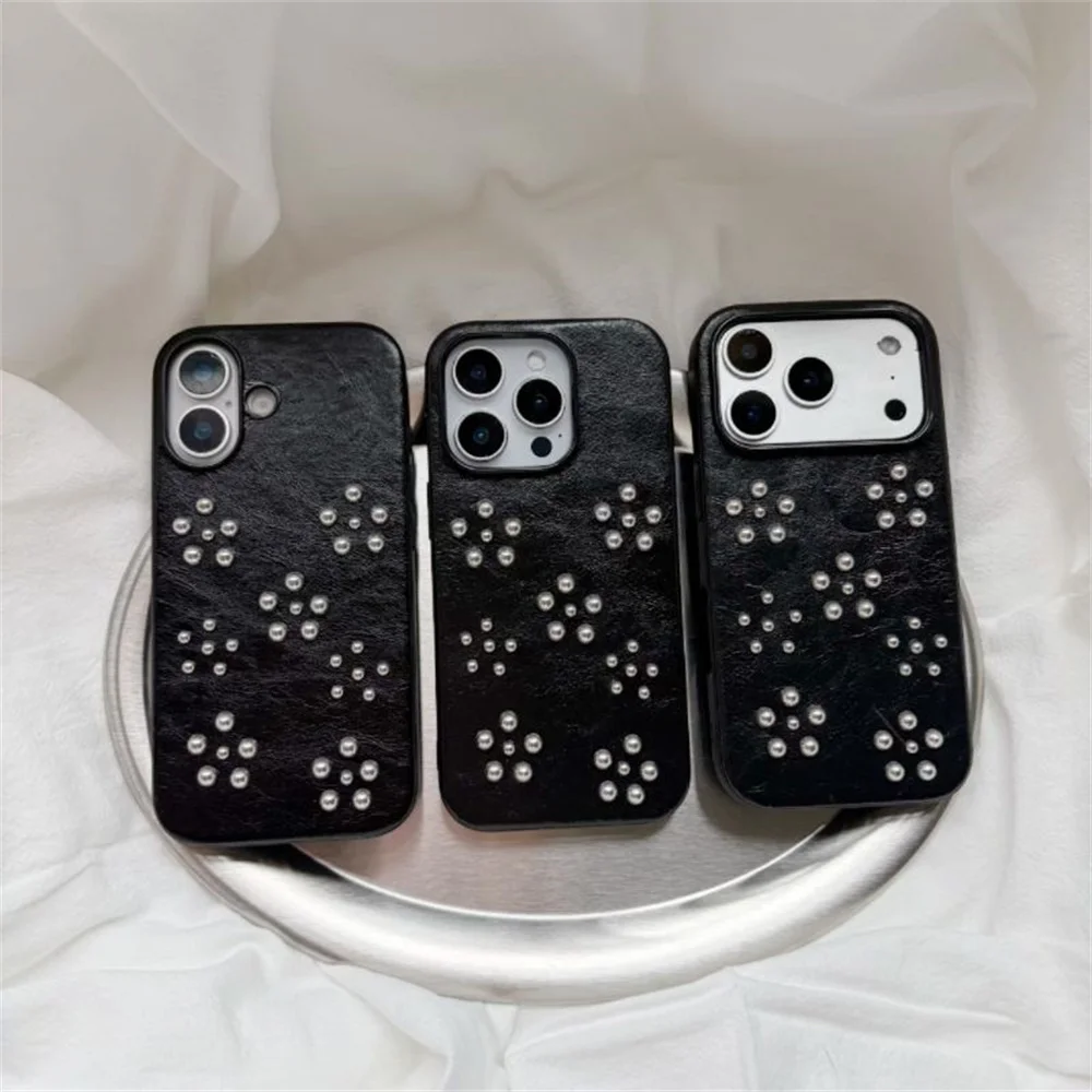 Fashion Leather Metal Fot Phone case for iPhone 16 Pro Max 15 14 13 17 Pro Case with Korean INS Cute Shockproof Protective Case
Fashion Leather Metal Fot Phone case for iPhone 16 Pro Max 15 14 13 17 Pro Case with Korean INS Cute Shockproof Protective Case
