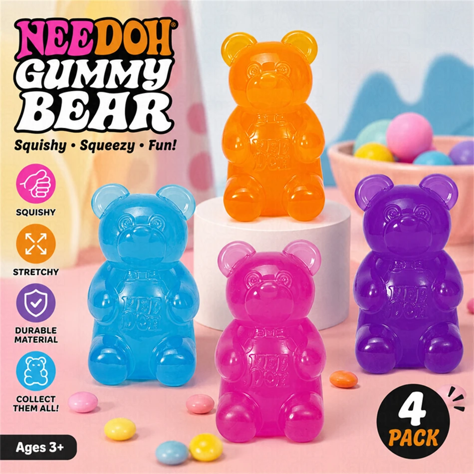 New Aesthetic Bear Squeeze Ornament: Colorful Maltose Sensory Desktop Decor, Creative Office Stress Relief Accessory, Home Art
New Aesthetic Bear Squeeze Ornament: Colorful Maltose Sensory Desktop Decor, Creative Office Stress Relief Accessory, Home Art