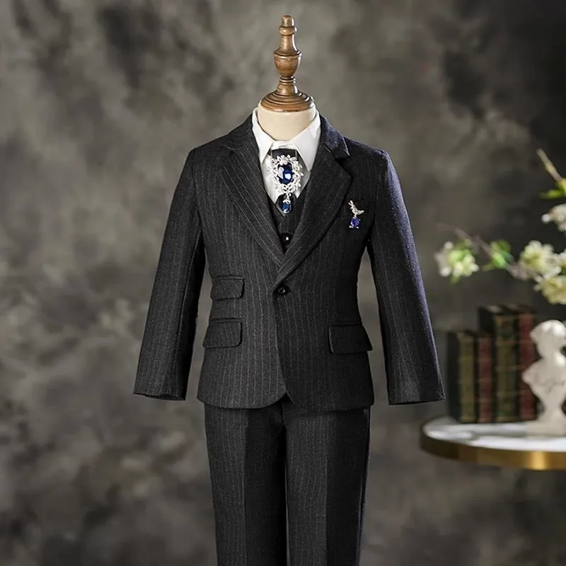 6PCS Children's Piano Performance Evening Gown Blazers Sets Boys Suits For Weddings Traje De Niño Para Bautizo A4389
6PCS Children's Piano Performance Evening Gown Blazers Sets Boys Suits For Weddings Traje De Niño Para Bautizo A4389