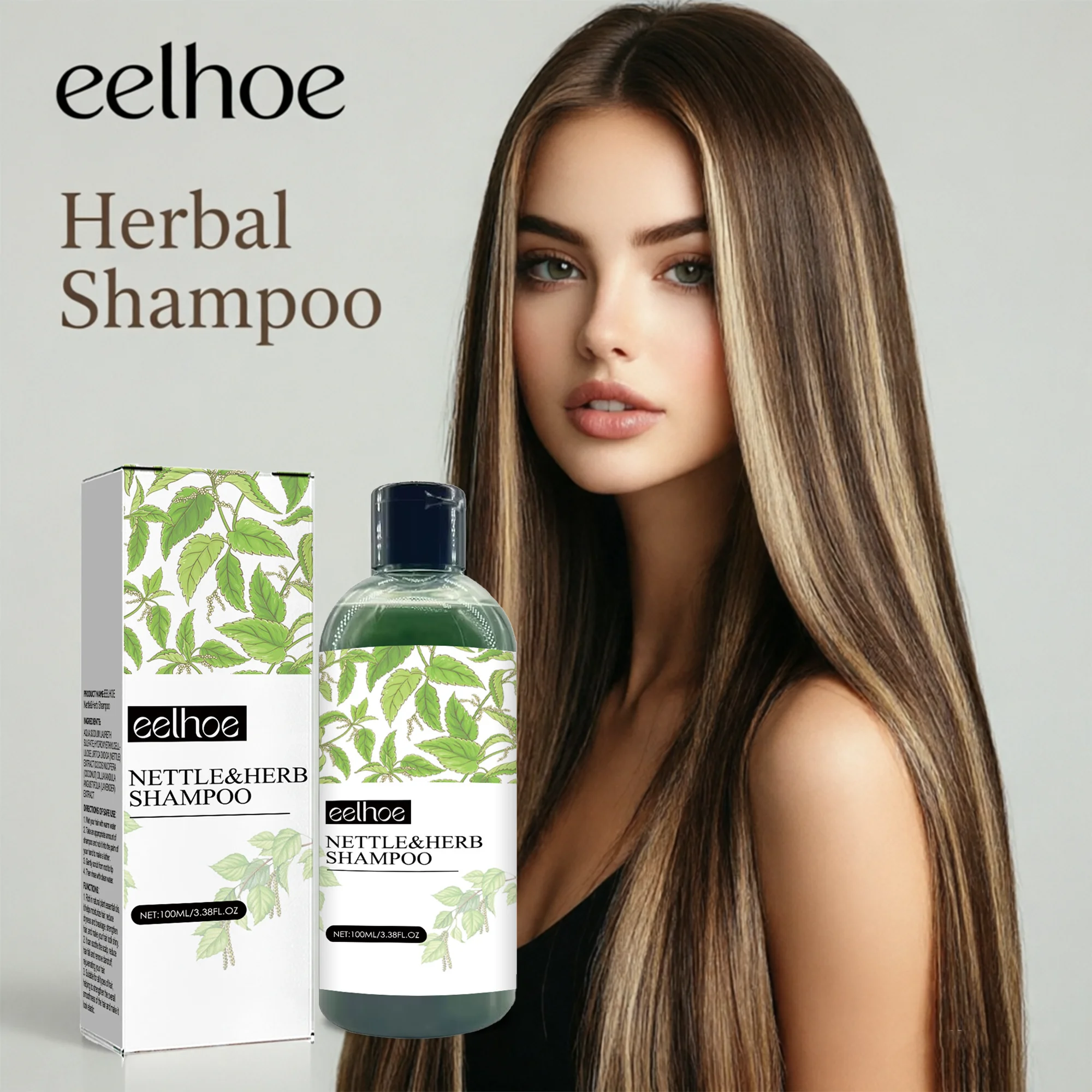 EELHOE Herbal Shampoo, Deep Scalp Cleansing to Clear Grease & Impurities, Nourish Hair Root, Strengthen Hair & Prevent Shedding, Promote Hair Density, Smooth Frizzy Dry Hair, Moisturize Damaged Strands, Daily Scalp Care Shampoo for Thinning Dry Rough Hair
EELHOE Herbal Shampoo, Deep Scalp Cleansing to Clear Grease & Impurities, Nourish Hair Root, Strengthen Hair & Prevent Shedding, Promote Hair Density, Smooth Frizzy Dry Hair, Moisturize Damaged Strands, Daily Scalp Care Shampoo for Thinning Dry Rough Hair