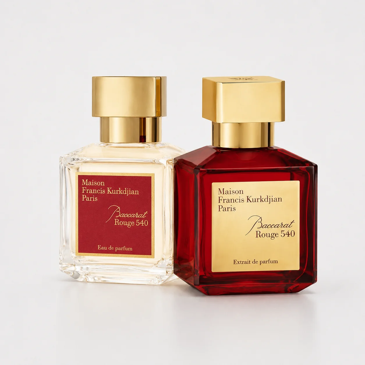 Maison Francis Kurkdjian Baccarat Rouge 540 and 540 Extrait Eau De Parfum 2.4 oz Long-Lasting, Luxurious Arabian Fragrances — Recommended Valentine's Day Gifts
Maison Francis Kurkdjian Baccarat Rouge 540 and 540 Extrait Eau De Parfum 2.4 oz Long-Lasting, Luxurious Arabian Fragrances — Recommended Valentine's Day Gifts
