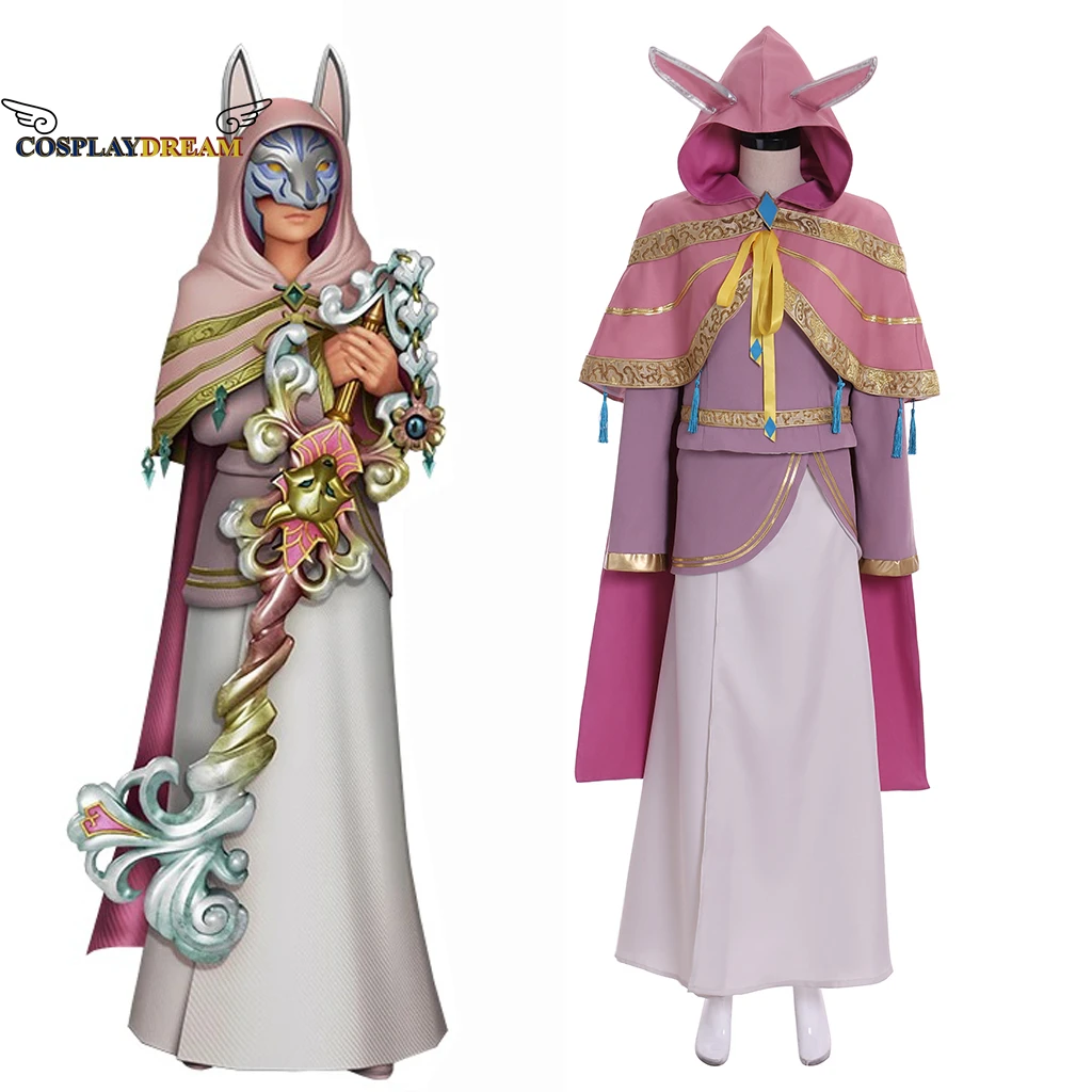 Kingdom Hearts III Ave Cosplay Costume Pink Dress Top Cloak Set Women Halloween Carnival Cosplay Costume KH III Ave Cosplay Suit
Kingdom Hearts III Ave Cosplay Costume Pink Dress Top Cloak Set Women Halloween Carnival Cosplay Costume KH III Ave Cosplay Suit