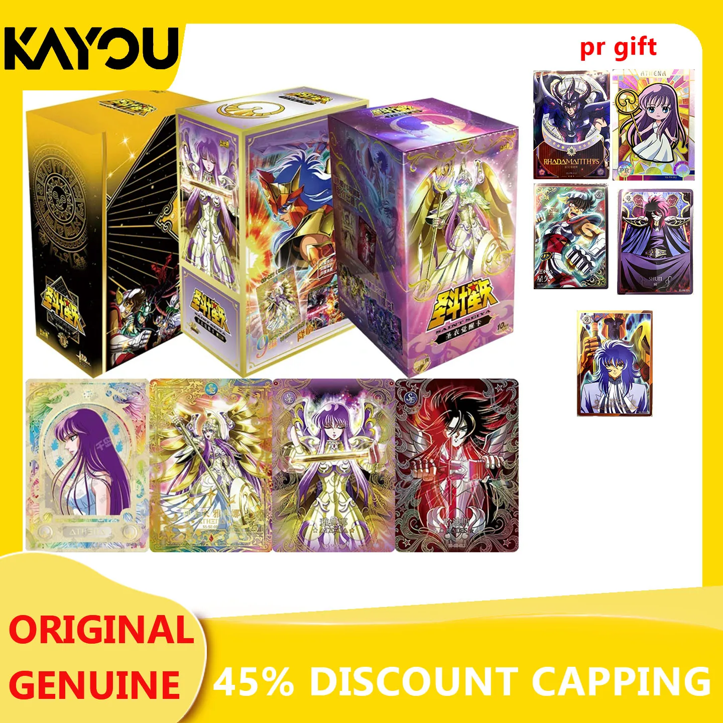 Коллекционная карта KAYOU Genuine Saint Seiya: Пробуждение Священных Доспехов, полная серия, Саори Кидо, Хадес, лимитированное издание SE, аниме-коллекция
Коллекционная карта KAYOU Genuine Saint Seiya: Пробуждение Священных Доспехов, полная серия, Саори Кидо, Хадес, лимитированное издание SE, аниме-коллекция