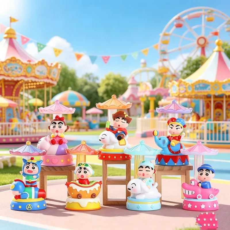 Cute Cartoon Carousel Shin-Chan Blind Box Figurine Anime Peripheral Characters Home Decoration Ornaments Friends Birthday Gifts
Cute Cartoon Carousel Shin-Chan Blind Box Figurine Anime Peripheral Characters Home Decoration Ornaments Friends Birthday Gifts