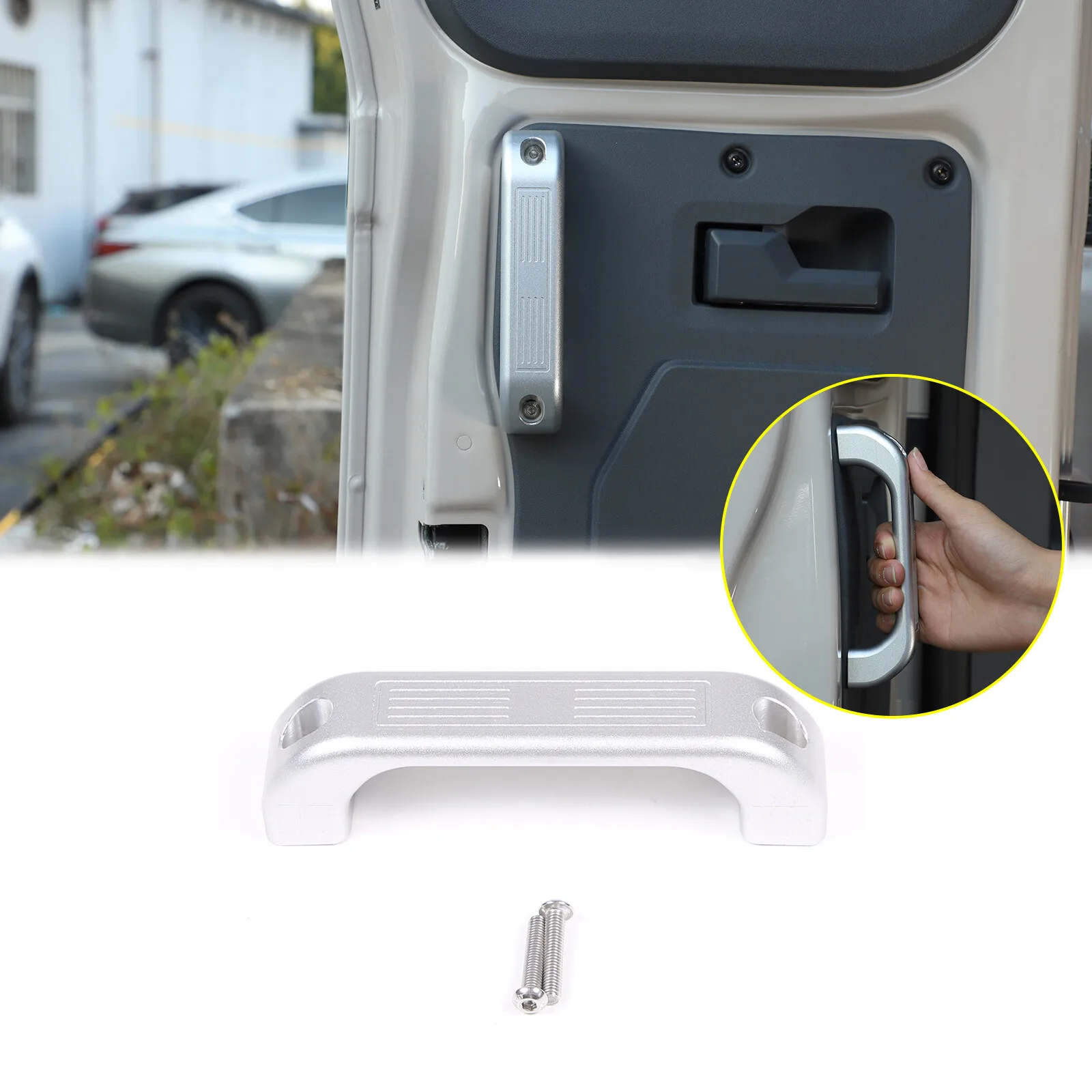Aluminum Alloy Car Trunk Tailgate Grab Handle Stick Rod For INEOS Grenadier 2020-2024 Decoration Car Modification Accessories
Aluminum Alloy Car Trunk Tailgate Grab Handle Stick Rod For INEOS Grenadier 2020-2024 Decoration Car Modification Accessories