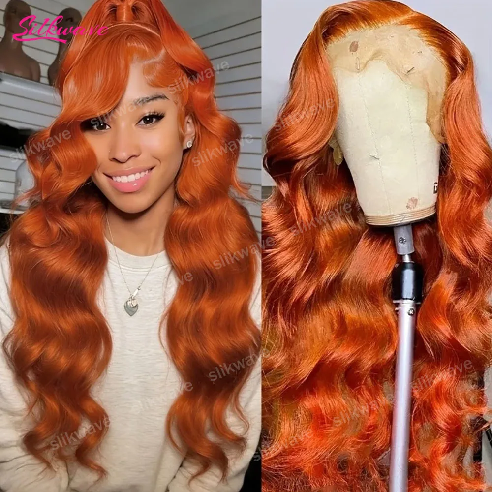 30Inch Orange Ginger Body Wave Lace Front Wigs 13x4 13x6 #350 Colored Wigs Brazilian Human Hair Deep Wave Curly Wigs 200 Density
30Inch Orange Ginger Body Wave Lace Front Wigs 13x4 13x6 #350 Colored Wigs Brazilian Human Hair Deep Wave Curly Wigs 200 Density