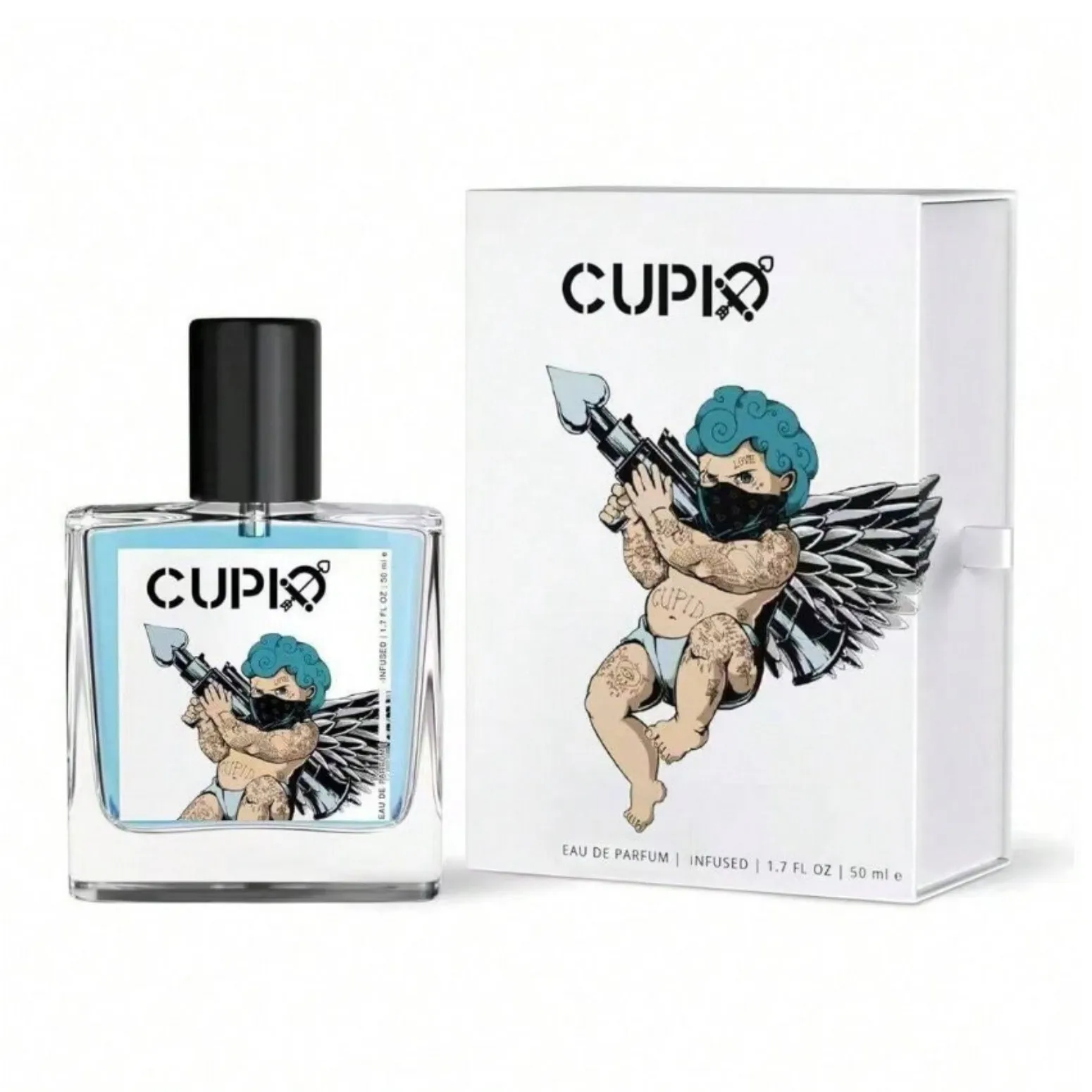 Cupid Fragrances Unisex Perfume 50ml Long Lasting Cool Scent for Daily Wear
Cupid Fragrances Unisex Perfume 50ml Long Lasting Cool Scent for Daily Wear