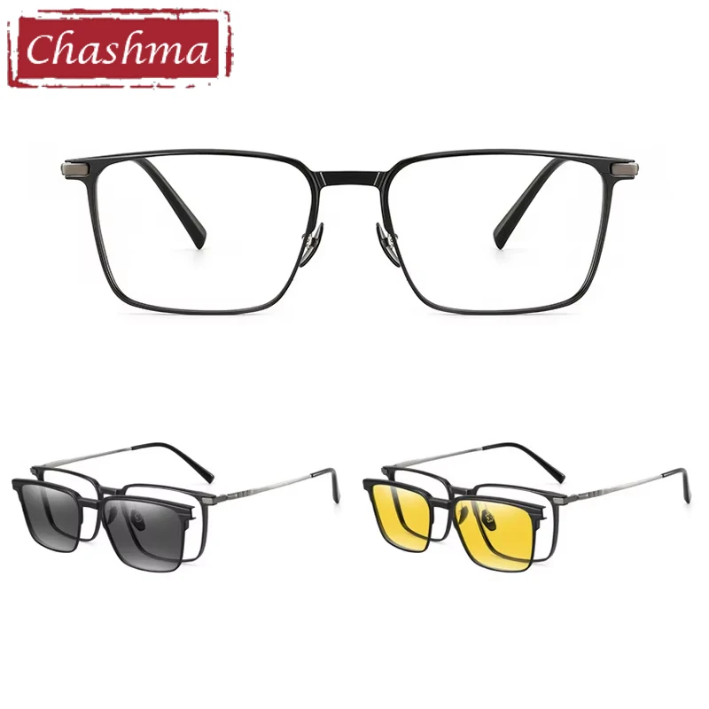 Chashma Prescription Glasses Aluminum Magnesium Men Fashion Sunglasses Optical Ultra Light Eyewear Spectacle Clip On Male
Chashma Prescription Glasses Aluminum Magnesium Men Fashion Sunglasses Optical Ultra Light Eyewear Spectacle Clip On Male