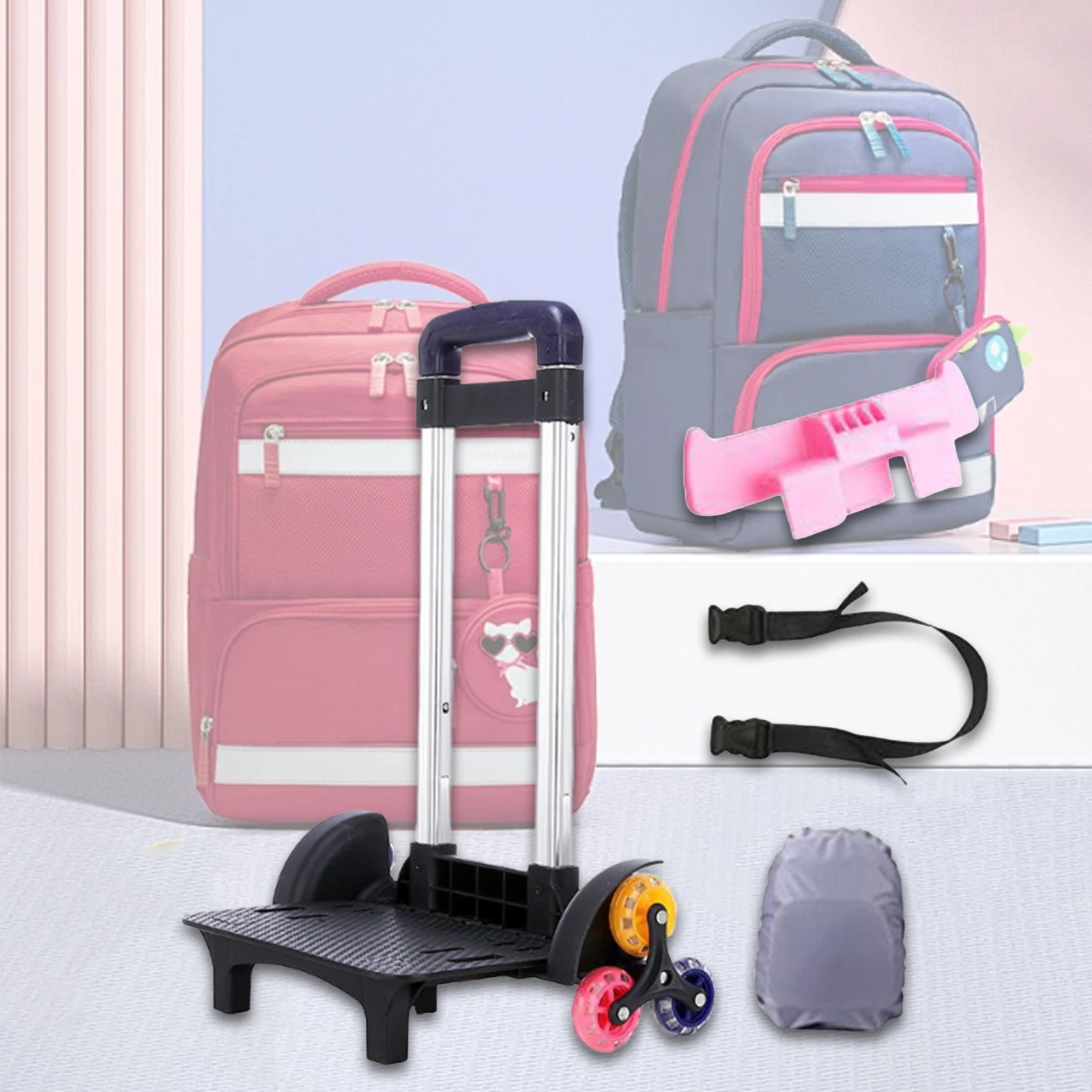 Тележка для багажа, рюкзак, тележка, компактная плавно тележка для багажа для сумок, коробки, дорожный багаж, складная лестница, сумка для скалолазания, роликовый автомобиль
Тележка для багажа, рюкзак, тележка, компактная плавно тележка для багажа для сумок, коробки, дорожный багаж, складная лестница, сумка для скалолазания, роликовый автомобиль