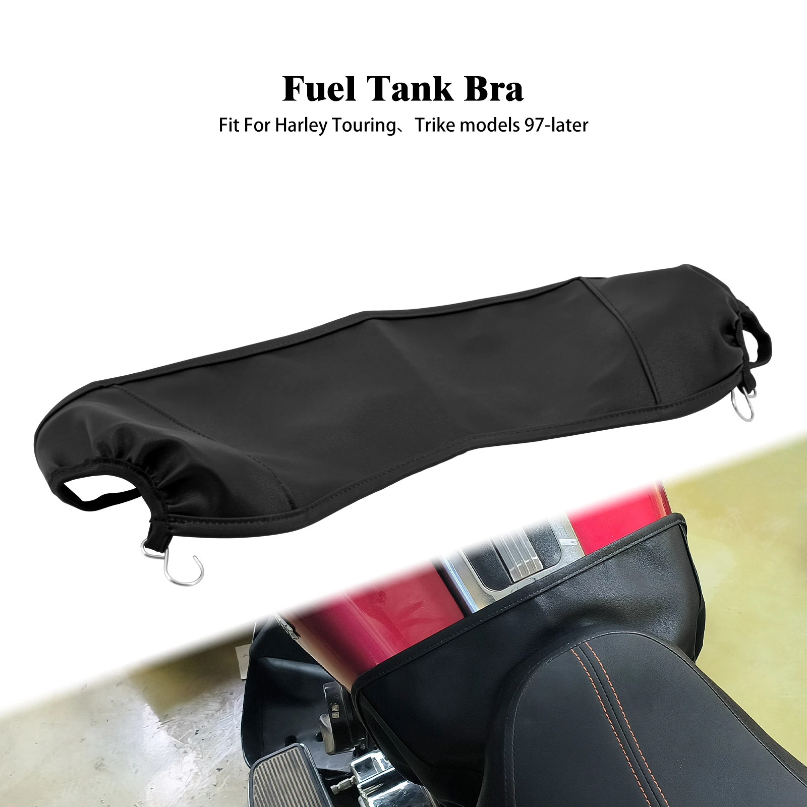 Motorcycle Fuel Tank Bra Shield Protector Cover For Harley Road Street Electra Glide Road King FLRT FLHT FLHX Limited 1997-UP
Motorcycle Fuel Tank Bra Shield Protector Cover For Harley Road Street Electra Glide Road King FLRT FLHT FLHX Limited 1997-UP