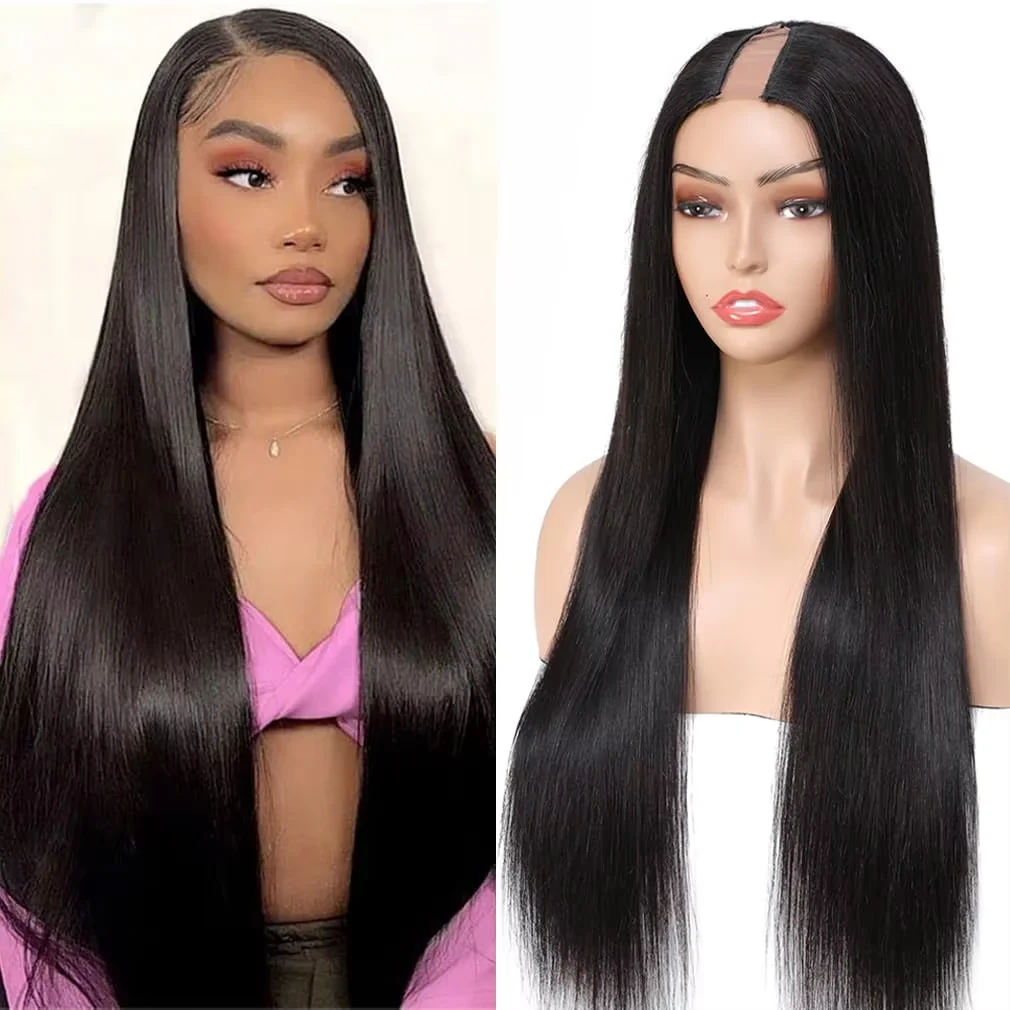 V Part Wig Straight Long Human Hair Wigs Mongolian Straight V Part Human Hair Wigs V Part Machine Made Wigs No Leave Out
V Part Wig Straight Long Human Hair Wigs Mongolian Straight V Part Human Hair Wigs V Part Machine Made Wigs No Leave Out