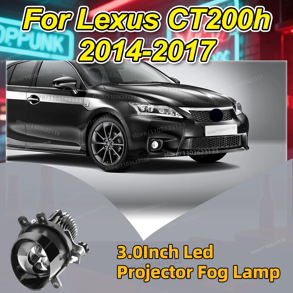 3.0 Inch Bi LED Fog Light Lens Adjustment Projector H11 Lamps For Lexus CT200h 2014 2015 2016 2017
3.0 Inch Bi LED Fog Light Lens Adjustment Projector H11 Lamps For Lexus CT200h 2014 2015 2016 2017