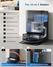 Робот-пылесос и полотер ECOVACS DEEBOT X9 PRO Omni, мощность всасывания 16 600 Па, мгновенная самоочистка швабры OZMO Roller, технология ZeroTangle 3.0
Робот-пылесос и полотер ECOVACS DEEBOT X9 PRO Omni, мощность всасывания 16 600 Па, мгновенная самоочистка швабры OZMO Roller, технология ZeroTangle 3.0