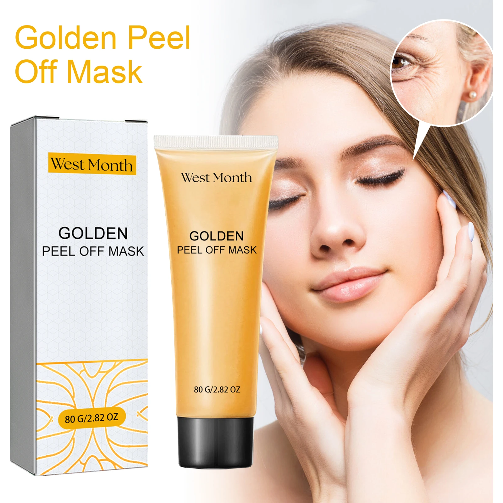 Маска-пленка WEST MONTH Golden Peel Off: глубокое очищение, подтяжка кожи, осветление черных точек, очищение пор, глубокое очищение носа
Маска-пленка WEST MONTH Golden Peel Off: глубокое очищение, подтяжка кожи, осветление черных точек, очищение пор, глубокое очищение носа
