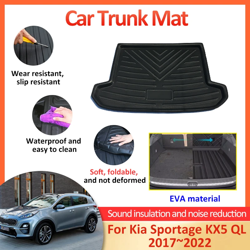 For Kia Sportage KX5 QL 2017 2018 2019 2020 2021 2022 Protector Pad Carpet Waterproof Trunk Mat Anti-Slip Car Auto Accessories
For Kia Sportage KX5 QL 2017 2018 2019 2020 2021 2022 Protector Pad Carpet Waterproof Trunk Mat Anti-Slip Car Auto Accessories