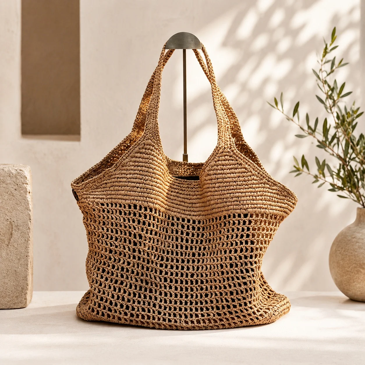 2026 New Luxury Raffia Straw Bag icare Large Capacity Handbag/Shoulder Bag, 58x43x58cm
2026 New Luxury Raffia Straw Bag icare Large Capacity Handbag/Shoulder Bag, 58x43x58cm