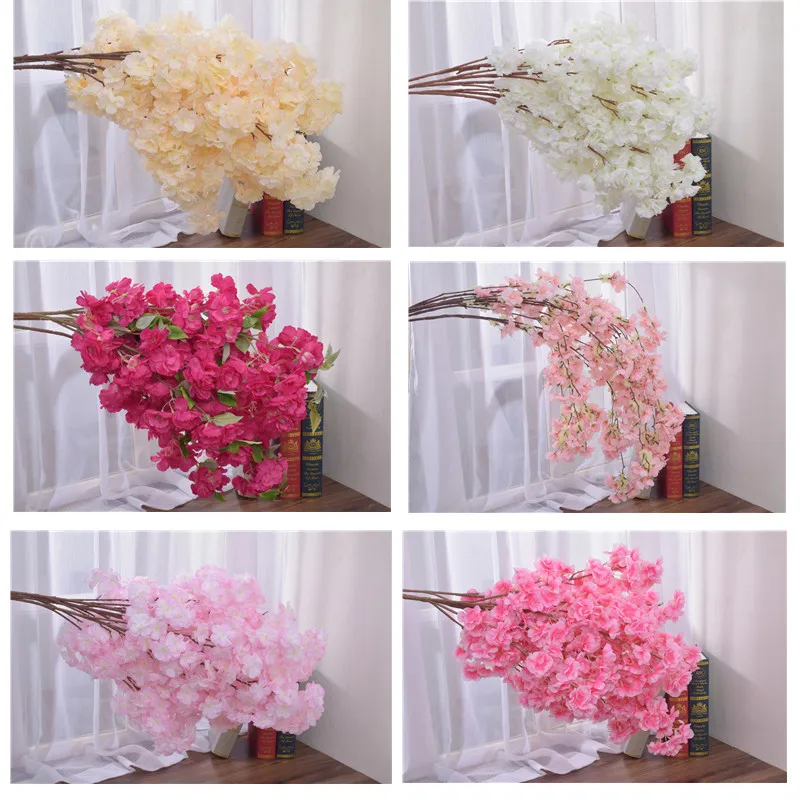 Simulation cherry blossom branch cherry blossom tree DIY bonsai arch wedding props home decoration multiple color options
Simulation cherry blossom branch cherry blossom tree DIY bonsai arch wedding props home decoration multiple color options