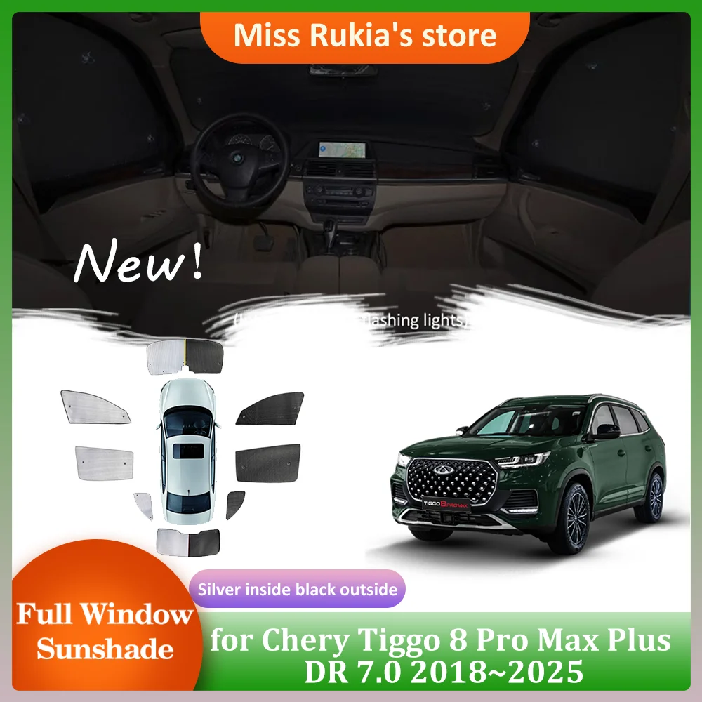 Car Sunshades for Chery Tiggo 8 Pro Max Plus DR 7.0 2018~2025 Roof Windows Sun Visor Windshield Pad Curtain Sunroof Accessories
Car Sunshades for Chery Tiggo 8 Pro Max Plus DR 7.0 2018~2025 Roof Windows Sun Visor Windshield Pad Curtain Sunroof Accessories