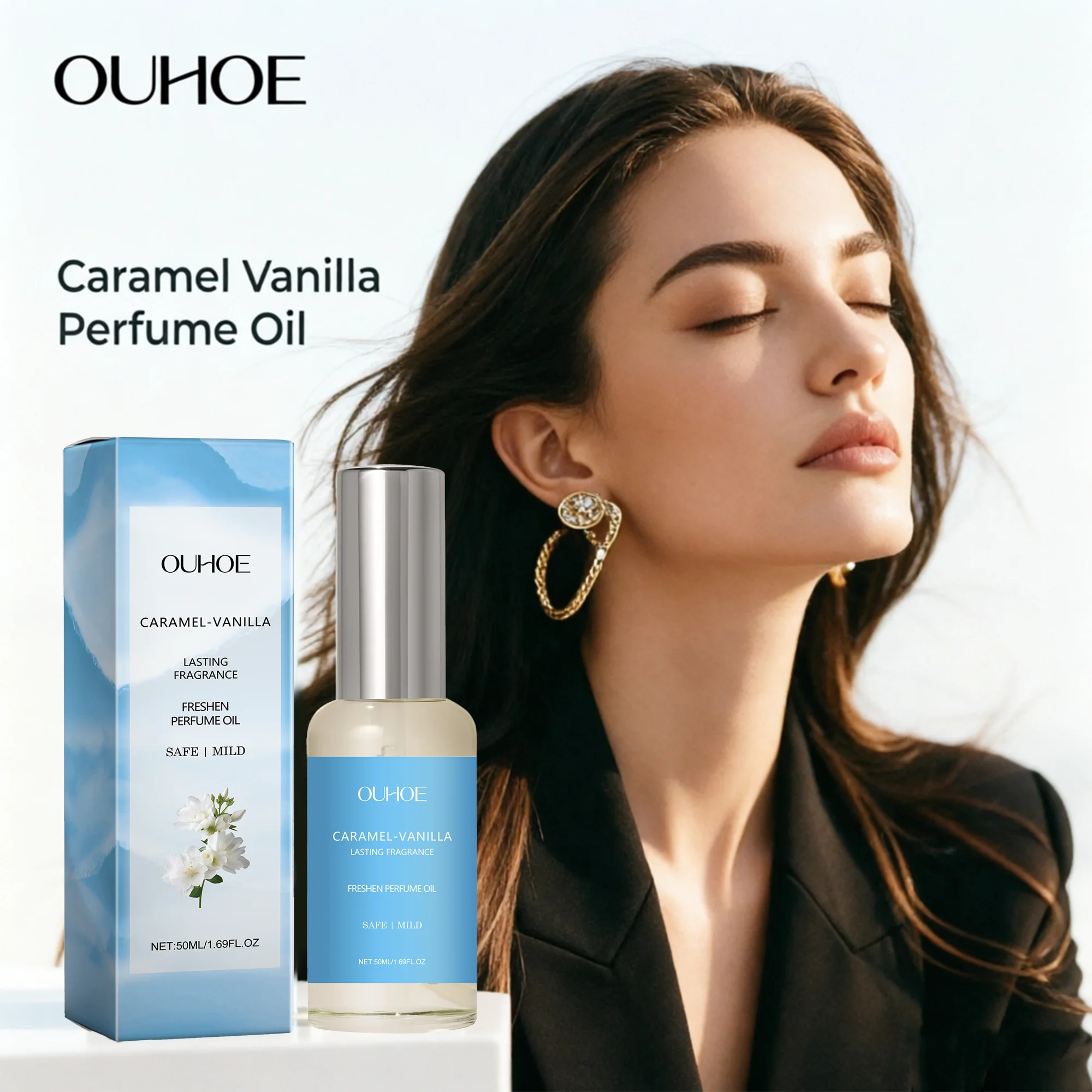 OUHOE Light Fresh Body Perfume Spray Long Lasting Portable Fragrance For Daily Leisure Outdoor Travel Use 50ml
OUHOE Light Fresh Body Perfume Spray Long Lasting Portable Fragrance For Daily Leisure Outdoor Travel Use 50ml