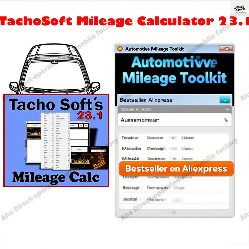 Newest TachoSoft Mileage Calculator 23.1 obd2 scanner Software Car Maintenance Tools With License Digital Odometer Calculators
Newest TachoSoft Mileage Calculator 23.1 obd2 scanner Software Car Maintenance Tools With License Digital Odometer Calculators