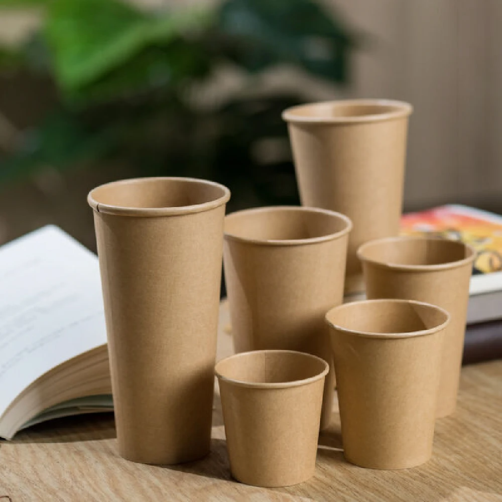 500 Pack Disposable Kraft Paper Coffee Cups For Hot And Cold Drinks Tea Cup Milk Cup Birthday Party Supplies
500 Pack Disposable Kraft Paper Coffee Cups For Hot And Cold Drinks Tea Cup Milk Cup Birthday Party Supplies