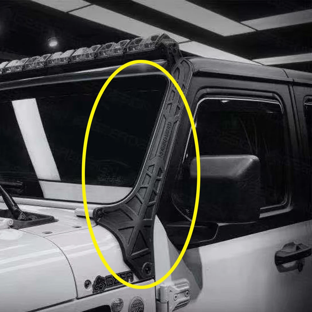 Lantsun JL1204 52-Inch LED Lightbar Bracket steel Upper Windshield Holder for Jeep for Wrangler JL2018+
Lantsun JL1204 52-Inch LED Lightbar Bracket steel Upper Windshield Holder for Jeep for Wrangler JL2018+