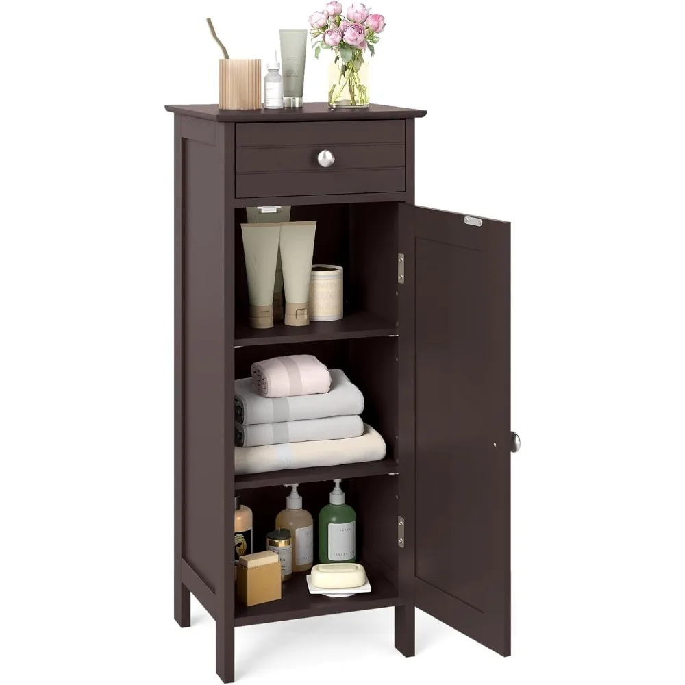 Floor Storage Cabinet, Multifunctional Bathroom Storage Cabinet with 2 Adjustable Shelves, Ideal for Bathroom, Living Room, 14 x
Floor Storage Cabinet, Multifunctional Bathroom Storage Cabinet with 2 Adjustable Shelves, Ideal for Bathroom, Living Room, 14 x