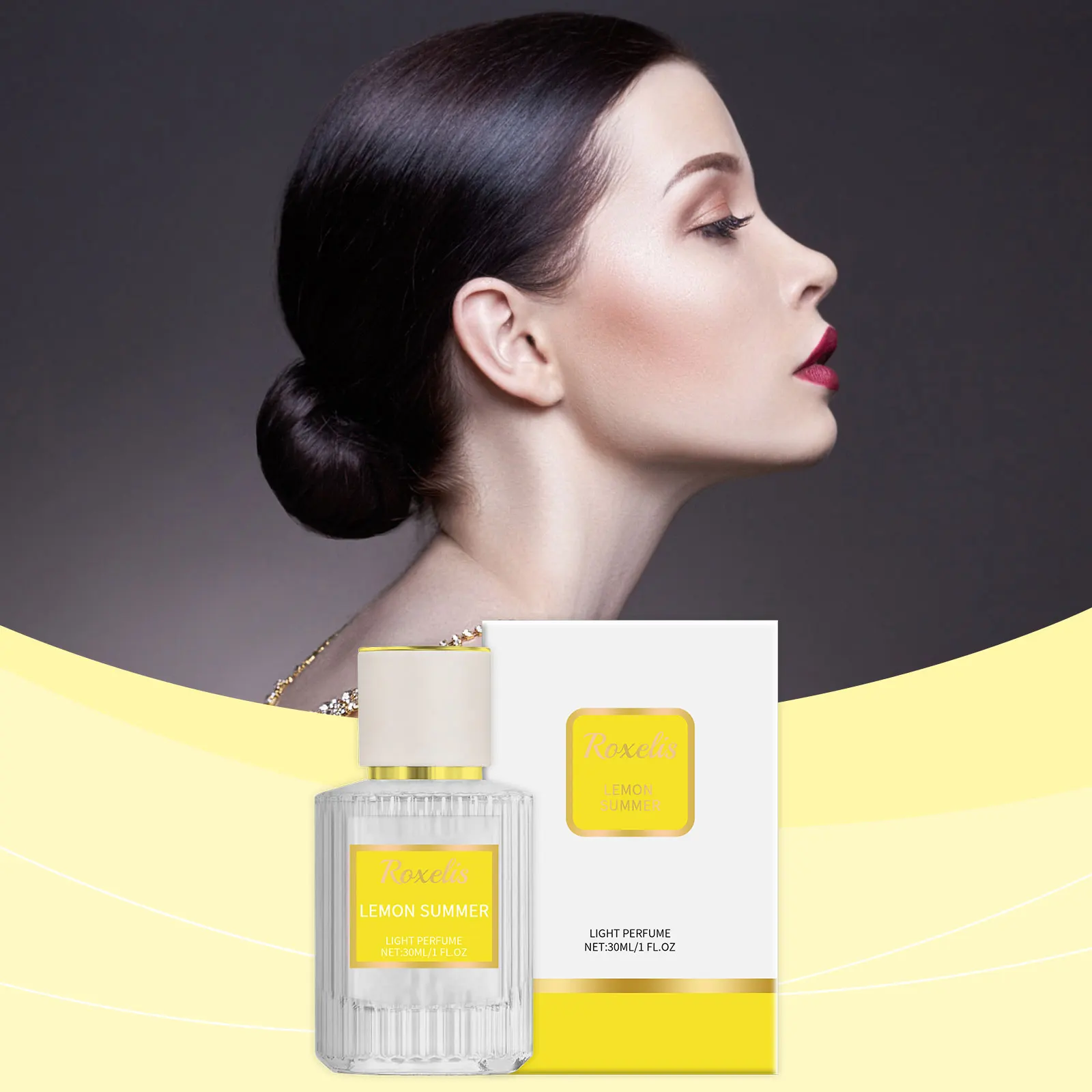 Roxelis Lemon Charming Perfume Summer Fresh Non Sticky Natural Fragrant Personalized And Charming Perfume
Roxelis Lemon Charming Perfume Summer Fresh Non Sticky Natural Fragrant Personalized And Charming Perfume