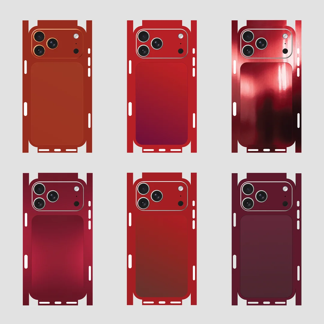 For iPhone 17 Pro Vinyl Wrap Stickers – Modern Burgundy Color Shades IPM061 By Nexa Skins - Vinyl Phone Stickers
For iPhone 17 Pro Vinyl Wrap Stickers – Modern Burgundy Color Shades IPM061 By Nexa Skins - Vinyl Phone Stickers