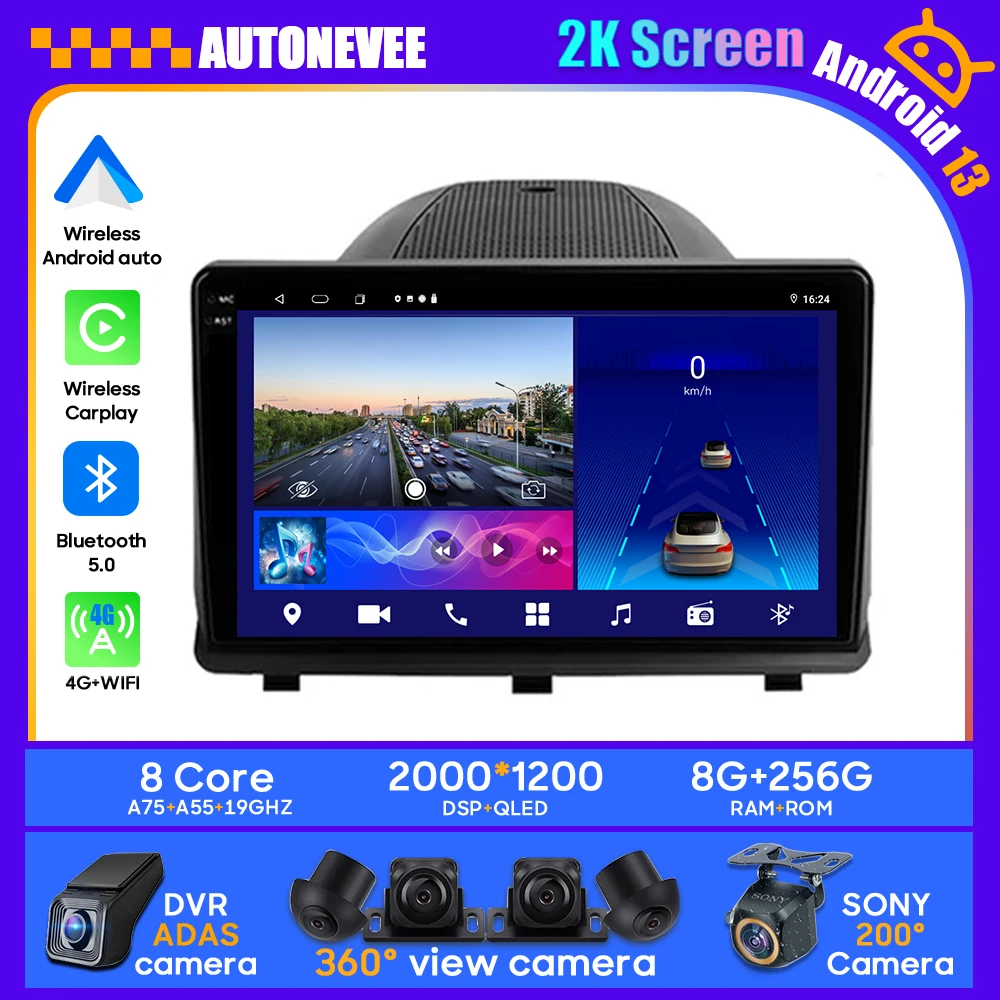 Android DVD Car For Ford Taurus 2015-2018 2K GPS Navigation Head Unit Multimedia Player Wireless Carplay Auto No 2din DVD BT 5G
Android DVD Car For Ford Taurus 2015-2018 2K GPS Navigation Head Unit Multimedia Player Wireless Carplay Auto No 2din DVD BT 5G
