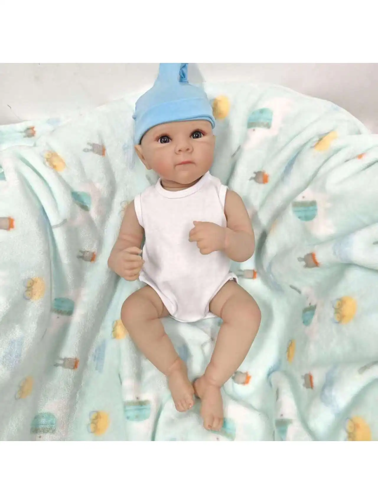 Lifelike Reborn Baby Dolls- 19Inch Cute Soft Vinyl Realistic Baby Doll,Poseable Real Life Baby Dolls(ONLY DOLL/NO ACCESSORES)
Lifelike Reborn Baby Dolls- 19Inch Cute Soft Vinyl Realistic Baby Doll,Poseable Real Life Baby Dolls(ONLY DOLL/NO ACCESSORES)