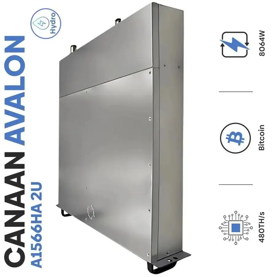 TT BUY NOW Buy 2 Get 1 free Canaan Avalon A1566HA 2U Hydro Bitcoin (SHA256) Miner in stock
TT BUY NOW Buy 2 Get 1 free Canaan Avalon A1566HA 2U Hydro Bitcoin (SHA256) Miner in stock