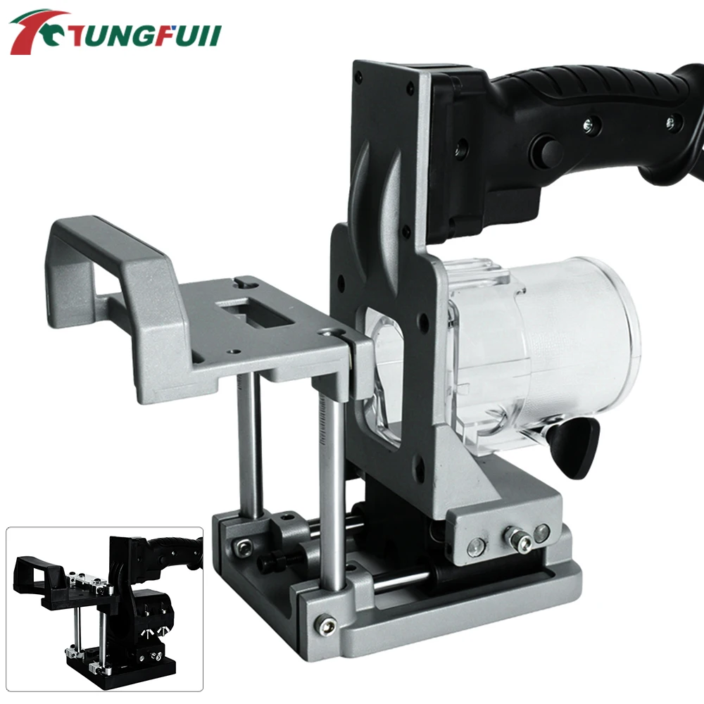 2in1 Slotting Machine Bracket Mini Grooving Machine Trimmer Milling Machine Positioning Rack for Carpenter DIY Joinery Groove
2in1 Slotting Machine Bracket Mini Grooving Machine Trimmer Milling Machine Positioning Rack for Carpenter DIY Joinery Groove